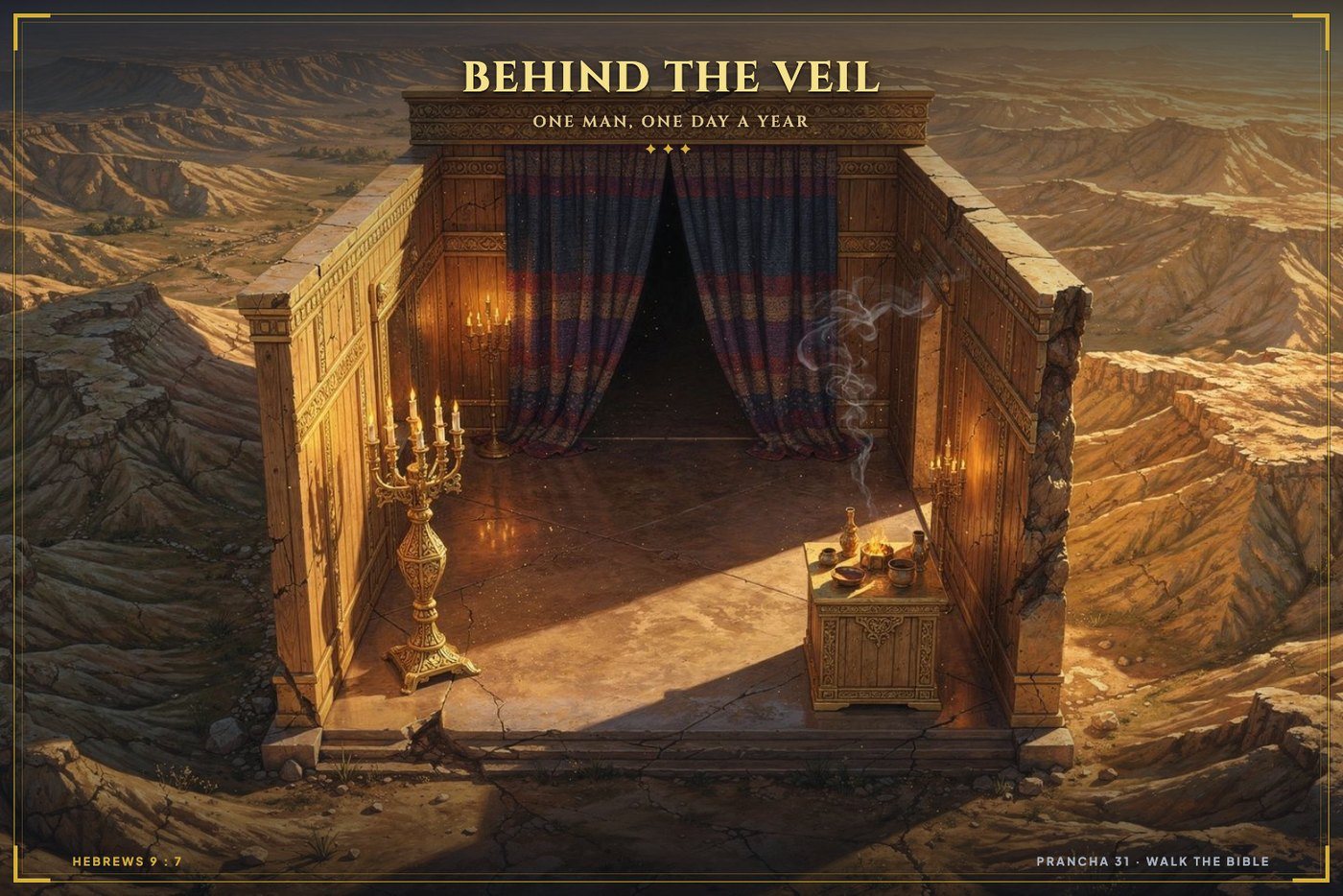 Behind the veil
