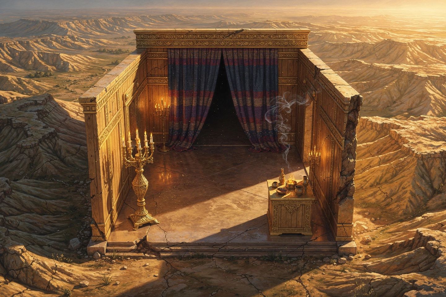 Inside the Holy Place